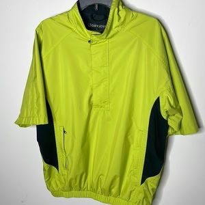 DryJoys by FootJoy ladies Golf Jacket 1/2 opening front with chest pocket Sz S